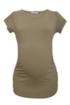 LuvmaBelly  Maternity 2009_2015 Pamuklu Hamile (9 Renk Mevcut) T-shirt