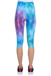 LuvmaBelly  Maternity 8019 - Pamuklu Göbek Destekli Yoga Spor Serisi Kapri Hamile Tayt