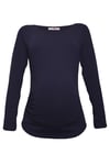 LuvmaBelly 2301-2309 Pamuklu Uzun Kollu Hamile T-Shirt