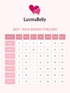 LuvmaBelly 2301-2309 Pamuklu Uzun Kollu Hamile T-Shirt