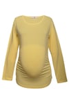 LuvmaBelly 2301-2309 Pamuklu Uzun Kollu Hamile T-Shirt