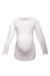 LuvmaBelly 2301-2309 Pamuklu Uzun Kollu Hamile T-Shirt