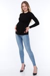 Luvmabelly MYRA4111 - Fiyonklu Bluz - Siyah
