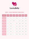 Luvmabelly MYRA6300 Kışlık Kazayağı Desen Hamile Jile Elbise -Siyah