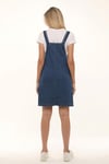 Luvmabelly MYRA6301 Kot Hamile Jile Elbise -Mavi
