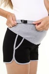 Luvmabelly MYRA8520 - Siyah Hamile Spor Şortu