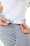 Luvmabelly MYRA9041 Beli Ayarlanabilir Hamlie Etek -Gri