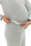 Luvmabelly - MYRA9610 - Örme Hamile Pijama Takımı
