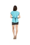 myra10055 Mavi Blok Tshirt