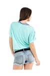 myra10064 Mint Baskılı Tshirt