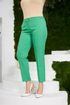 Rmg Beli Lastikli Paça Yırtmaç Detaylı Büyük Beden Benetton Kumaş Pantolon