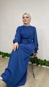 Mihra Elbise - İndigo Mavisi
