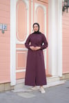 Reglan Kol Kışlık Ferace - Mürdüm