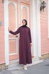 Reglan Kol Kışlık Ferace - Mürdüm