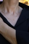 Yenigün Kuyumculuk14 Ayar Altın (1 mm) Ataç Zincir Set