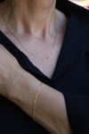 Yenigün Kuyumculuk14 Ayar Altın (1 mm) Ataç Zincir Set