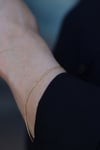 Yenigün Kuyumculuk14 Ayar Altın (1 mm) Çapraz Zincir Bileklik