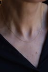 Yenigün Kuyumculuk14 Ayar Altın (1 mm) Forse Zincir Kolye