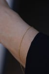Yenigün Kuyumculuk14 Ayar Altın (1 mm) Forse Zincir Bileklik
