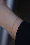 Yenigün Kuyumculuk14 Ayar Altın (1 mm) Forse Zincir Bileklik