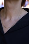 Yenigün Kuyumculuk14 Ayar Altın (1 mm) Tilki Kuyruğu Zincir Kolye