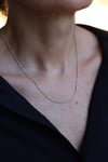 Yenigün Kuyumculuk14 Ayar Altın 1,5 mm  İnce Sık Örme Gurmet Zincir ZKM057