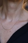 Yenigün Kuyumculuk14 Ayar Altın 1,5 mm  İnce Sık Örme Gurmet Zincir ZKM057