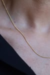 Yenigün Kuyumculuk14 Ayar Altın 1,5 mm  İnce Sık Örme Gurmet Zincir ZKM057