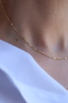 Yenigün Kuyumculuk14 Ayar Altın (2 mm) Aynalı Gurmet Zincir Kolye