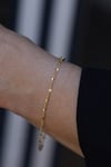Yenigün Kuyumculuk14 Ayar Altın (2 mm) Aynalı Gurmet Zincir Bileklik