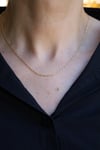Yenigün Kuyumculuk14 Ayar Altın (2 mm) Barlı Zincir Kolye