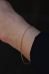 Yenigün Kuyumculuk14 Ayar Altın (2 mm) Barlı Zincir Bileklik