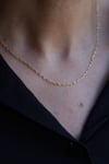 Yenigün Kuyumculuk14 Ayar Altın (2 mm) Barlı Zincir Kolye