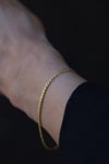 Yenigün Kuyumculuk14 Ayar Altın (2 mm) Çİftli Zincir Bileklik