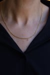 Yenigün Kuyumculuk14 Ayar Altın (2 mm) Tilki Kuyruğu Zincir Kolye