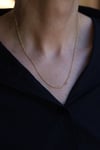 Yenigün Kuyumculuk14 Ayar Altın (2 mm) Üçe Birlik Zincir Kolye