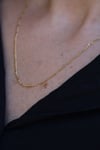 Yenigün Kuyumculuk14 Ayar Altın (2 mm) Üçe Birlik Zincir Kolye