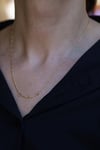Yenigün Kuyumculuk14 Ayar Altın (2 mm) Üçe Birlik Zincir Kolye