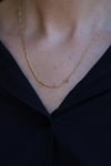 Yenigün Kuyumculuk14 Ayar Altın (2 mm) Üçe Birlik Zincir Kolye