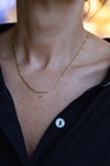 Yenigün Kuyumculuk14 Ayar Altın 3 mm Figaro Model Zincir ZKM055
