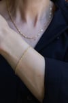 Yenigün Kuyumculuk14 Ayar Altın (3 mm) Singapur Zincir Set
