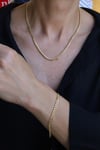 Yenigün Kuyumculuk14 Ayar Altın 3,5 mm Gurmet Set ZSM020