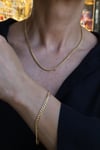 Yenigün Kuyumculuk14 Ayar Altın 3,5 mm Gurmet Set ZSM020