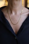 Yenigün Kuyumculuk14 Ayar Altın 4 mm Gurmet Zincir ZKM054