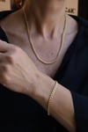 Yenigün Kuyumculuk14 Ayar Altın 4 mm Gurmet Set ZSM038