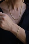 Yenigün Kuyumculuk14 Ayar Altın 4 mm Gurmet Set ZSM038
