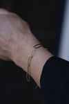 Yenigün Kuyumculuk14 Ayar Altın (6 mm) Oval Plakalı Zincir Bileklik