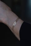 Yenigün Kuyumculuk14 Ayar Altın (6 mm) Oval Plakalı Zincir Bileklik