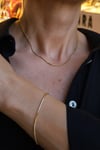 Yenigün Kuyumculuk14 Ayar Altın Silindir Şeklinde Balıksırtı Set ZSM023
