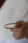 Yenigün Kuyumculuk2,70 Gram Zarif İnce Altın Bilezik - Yatırımlık&Hediyelik - 3 mm Genişlik YTRM101-14